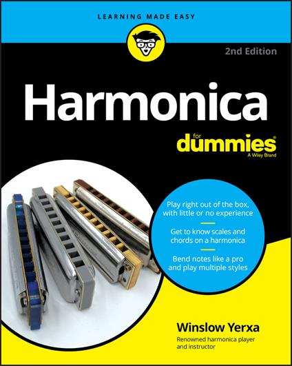Harmonica For Dummies - Winslow Yerxa - cover