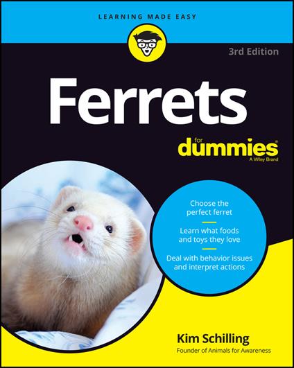 Ferrets For Dummies - Kim Schilling - cover