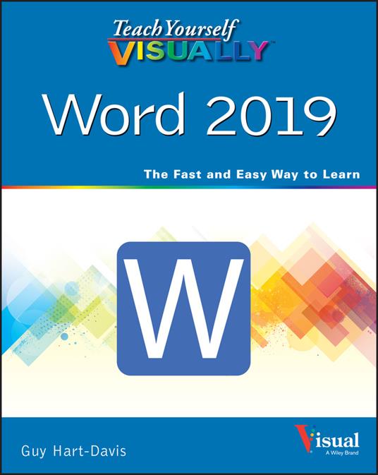 Teach Yourself VISUALLY Word 2019 - Guy Hart-Davis - cover