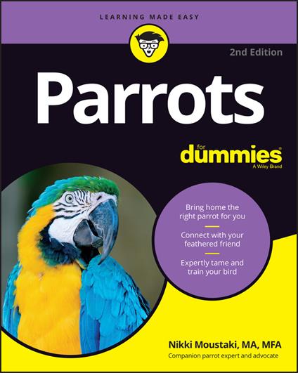 Parrots For Dummies - Nikki Moustaki - cover