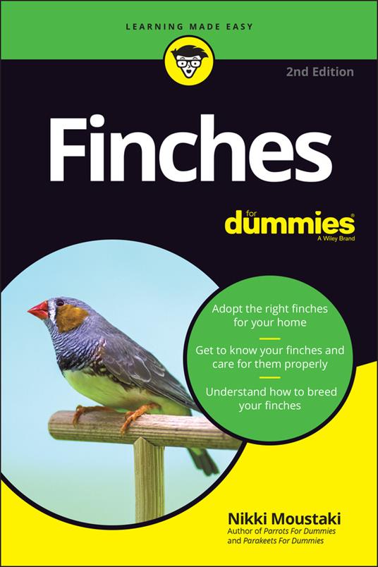 Finches For Dummies - Nikki Moustaki - cover