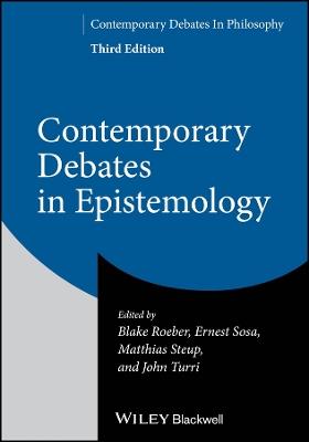 Contemporary Debates in Epistemology - cover