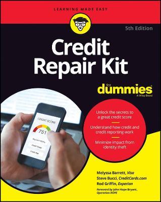 Credit Repair Kit For Dummies - Melyssa Barrett,Stephen R. Bucci,Rod Griffin - cover