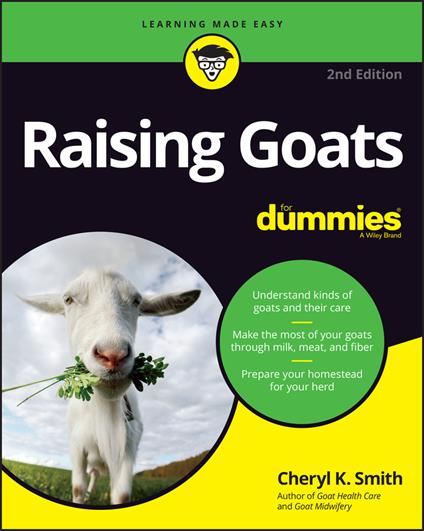 Raising Goats For Dummies - Cheryl K. Smith - cover