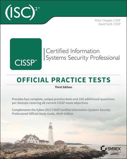 (ISC)2 CISSP Certified Information Systems Security Professional Official Practice Tests - Mike Chapple,David Seidl - cover