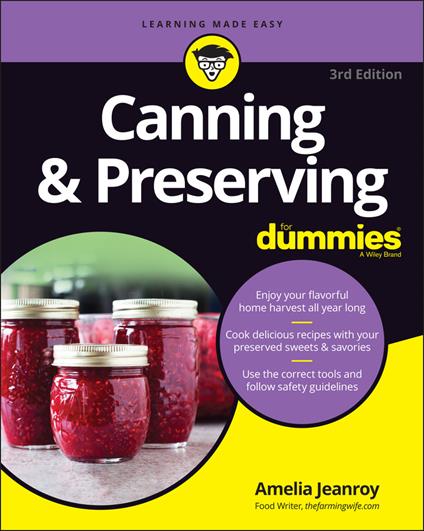 Canning & Preserving For Dummies - Amelia Jeanroy - cover