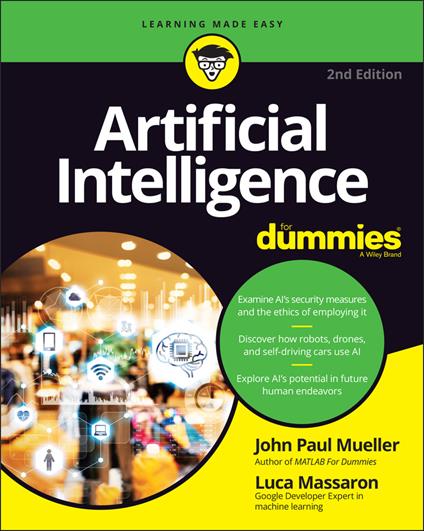 Artificial Intelligence For Dummies - John Paul Mueller,Luca Massaron - cover