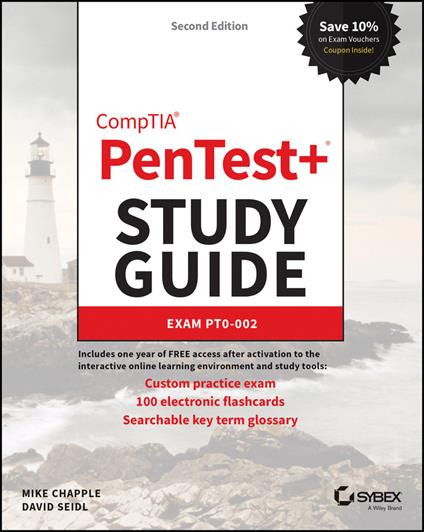 CompTIA PenTest+ Study Guide: Exam PT0-002 - Mike Chapple,David Seidl - cover