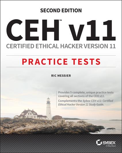 CEH v11: Certified Ethical Hacker Version 11 Practice Tests - Ric Messier - cover