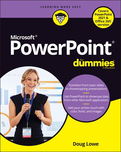PowerPoint For Dummies, Office 2021 Edition - Doug Lowe - cover