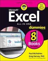 Excel All-in-One For Dummies - Paul McFedries,Greg Harvey - cover