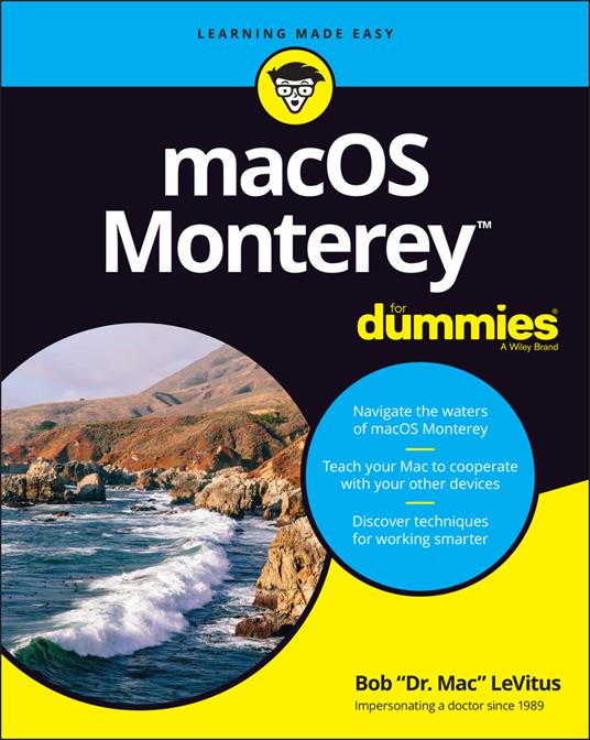 macOS Monterey For Dummies - Bob LeVitus - cover