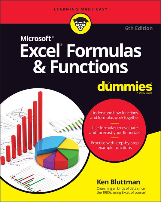 Excel Formulas & Functions For Dummies - Ken Bluttman - cover