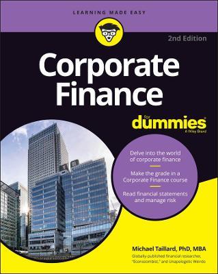 Corporate Finance For Dummies - Michael Taillard - cover