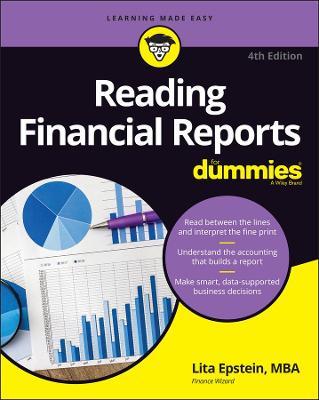 Reading Financial Reports For Dummies - Lita Epstein - cover