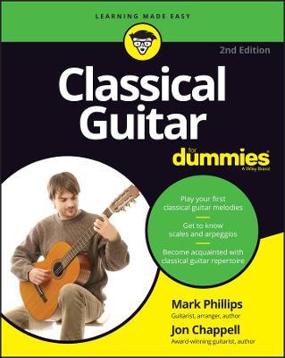 Classical Guitar For Dummies - Jon Chappell,Mark Phillips - cover