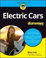 Electric Cars For Dummies - Brian Culp - cover