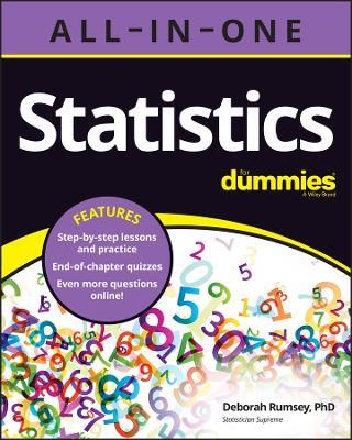 Statistics All-in-One For Dummies - Deborah J. Rumsey - cover