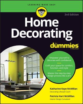 Home Decorating For Dummies - Patricia Hart McMillan,Katharine Kaye McMillan - cover