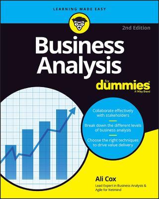 Business Analysis For Dummies - Alison Cox - cover