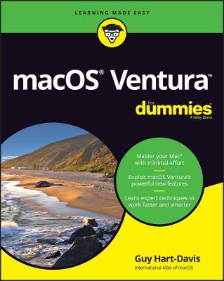 macOS Ventura For Dummies - Guy Hart-Davis - cover