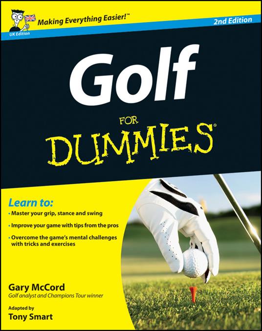 Golf For Dummies - Gary McCord - cover