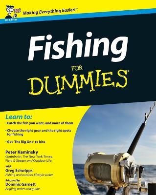 Fishing For Dummies, UK Edition - Peter Kaminsky - cover