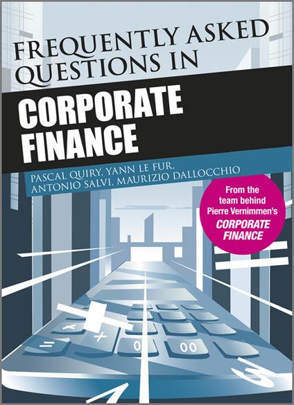 Frequently Asked Questions in Corporate Finance - P Quiry - cover