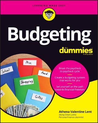 Budgeting For Dummies - Athena Valentine Lent - cover