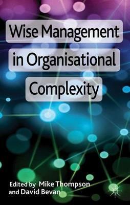 Wise Management in Organisational Complexity - cover