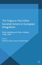 Societal Actors in European Integration