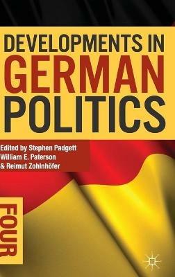 Developments in German Politics 4 - cover