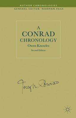 A Conrad Chronology - O. Knowles - cover
