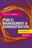 Public Management and Administration - Owen E. Hughes - cover