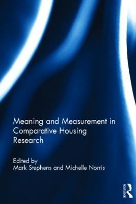 Meaning and Measurement in Comparative Housing Research - cover