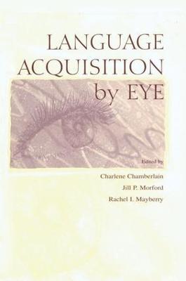 Language Acquisition By Eye - cover