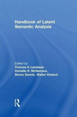 Handbook of Latent Semantic Analysis - cover