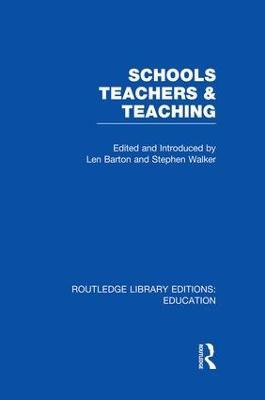 Schools, Teachers and Teaching (RLE Edu N) - cover