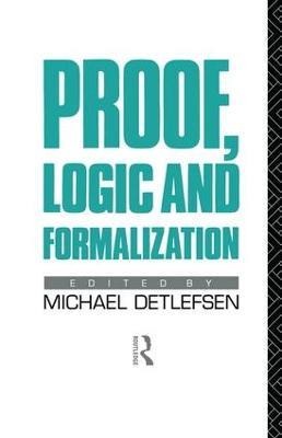 Proof, Logic and Formalization - cover