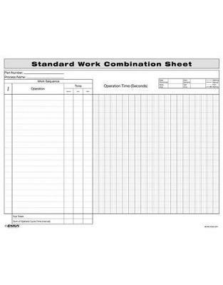 Standard Work Combination Sheet - Enna - cover