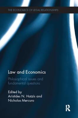 Law and Economics: Philosophical Issues and Fundamental Questions - cover