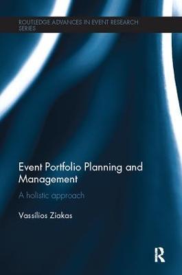 Event Portfolio Planning and Management: A Holistic Approach - Vassilios Ziakas - cover