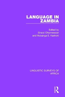Language in Zambia - cover
