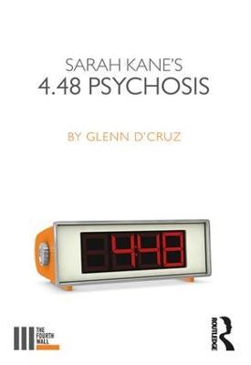Sarah Kane's 4.48 Psychosis - Glenn D'Cruz - cover