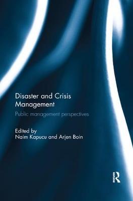 Disaster and Crisis Management: Public Management Perspectives - cover