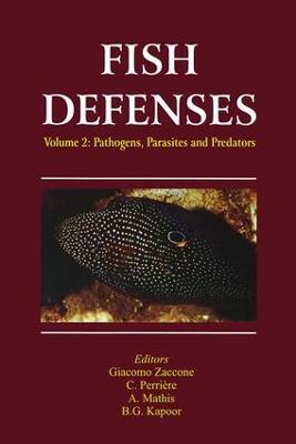 Fish Defenses Vol. 2: Pathogens, Parasites and Predators - cover