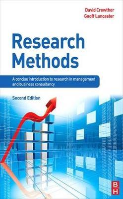 Research Methods - David Crowther,Geoff Lancaster - cover