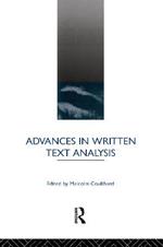 Advances in Written Text Analysis