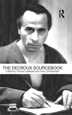 The Decroux Sourcebook - cover