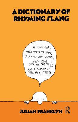 A Dictionary of Rhyming Slang - cover